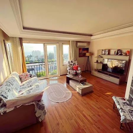 ☆pool&sea View☆8 Min.walk To The Sea דירה אנטליה